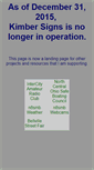 Mobile Screenshot of kimbersigns.com